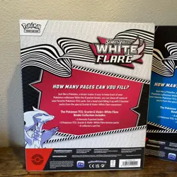 2 Pokemon TCG SV10.5 Black Bolt & White Flare Binder Collection Box Sealed New - Image 4