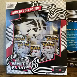 2 Pokemon TCG SV10.5 Black Bolt & White Flare Binder Collection Box Sealed New - Image 5