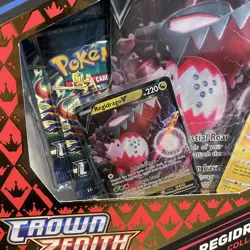 Pokemon TCG Crown Zenith Regidrago v Collection Box, New Sealed 2023 820650851834 - Image 2