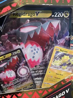 Pokemon TCG Crown Zenith Regidrago v Collection Box, New Sealed 2023 820650851834 - Image 4