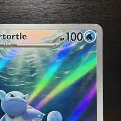 Pokemon Wartortle 171/165 Holo Illustration Rare Scarlet & Violet 151 - Image 2