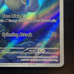 Pokemon Wartortle 171/165 Holo Illustration Rare Scarlet & Violet 151 - Image 3