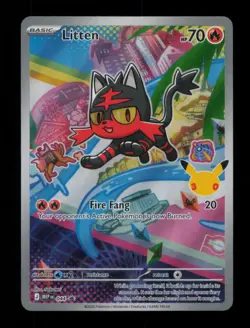 LITTEN PROMO HOLO 044 NM POKEMON - Image 1
