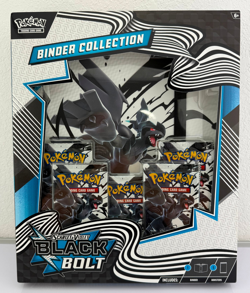 Pokemon TCG Scarlet & Violet Black Bolt Binder Collection Box. New - Image 1