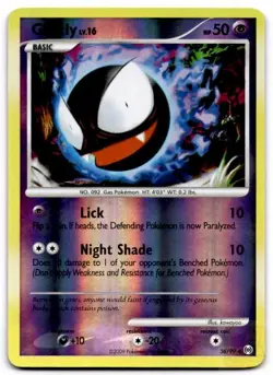 Gastly 36/99 Uncommon Arceus Pokemon Lightly Played - Image 1