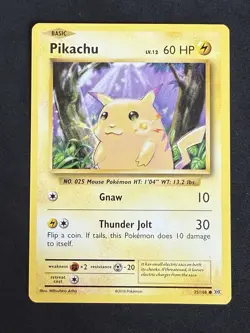 Pokemon Pikachu 35/108 - XY Evolutions - Common Near Mint English - Image 1