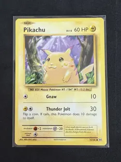 Pokemon Pikachu 35/108 - XY Evolutions - Common Near Mint English - Image 3