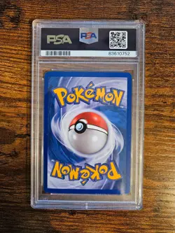EX Deoxys Gyarados Reverse Foil Stamped Rare 8/107 2005 Pokemon PSA 8 - Image 2