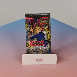 BOOSTER PACK YU-GI-OH INVASION OF CHAOS 1ST EDITION N/A ENGLISH 2004 - Image 1