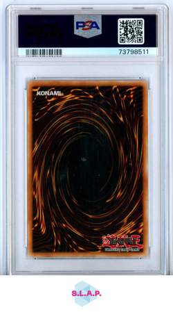 DARK MAGICIAN GIRL YU-GI-OH! EN177 2022 THE 2ND HAUNTING GHOST RARE ENG PSA 9 - Image 2
