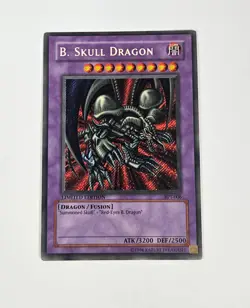 Yu-Gi-Oh! B. Skull Dragon BPT-006 2002 Tin Secret Rare Holo Limited Edition LP - Image 1