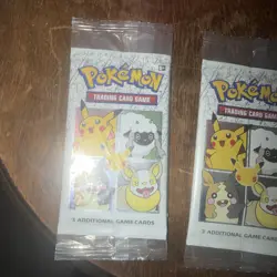 Pokemon TCG GENERAL MILLS 25th Anniversary 3 Card Packs Promo Lot of 3 Sealed - Image 5