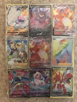 Pokemon Card Lot 100 OFFICIAL Cards Ultra Rare Included - GX/EX/V/MEGA + HOLOS! - Image 2