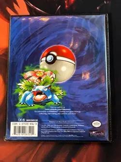Pokemon 1999 Official Trading Card Game Nintendo WOTC Vintage Binder Only - Image 2