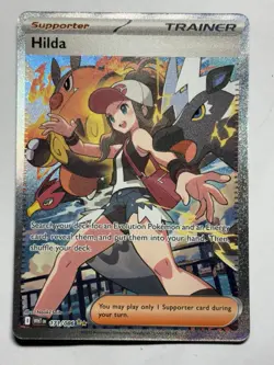 Pokemon TCG Hilda Full Art Ultra Rare Card 171/086 Sv: White Flare - Image 1