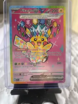 Pikachu ex 277/217 SIR Ascended Heroes 2026 Pokemon Card NM Raw Ultra Rare - Image 2