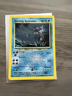Pokemon TCG Neo Revelation Shining Gyarados 65/64 Secret Rare Holo Card VLP - Image 1