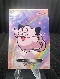 Clefairy #35 - Cracked Ice Holo - Card Database 1 - Pokemon Card - Image 1