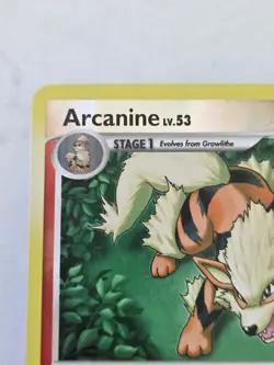 Pokemon TCG Arcanine LV. 53 Rare Reverse Holo Card 1/111 Rising Rivals Tcg Clean - Image 4