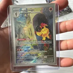 Armarouge 203/198 Scarlet & Violet Base Pokemon TCG Card Holo Illustration Rare - Image 1