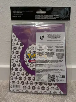 Pokemon Mewtwo Ultra PRO 4-Pocket Portfolio Binder Holds 80 Cards NEW - Image 2