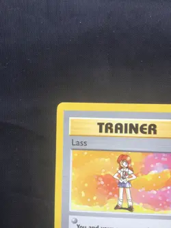 Pokemon Cards: Base Set Shadowless Rare: Lass 75/102 - Image 2