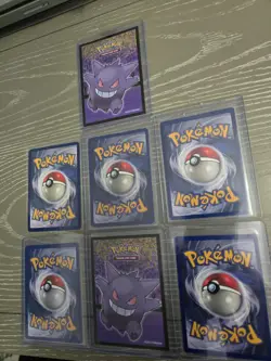 Pokemon Base Set Lot 7 Cards Starmie Charmeleon Mewtwo Charmander Bulbasaur 1999 - Image 3