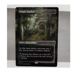 Magic: The Gathering ECL Regular Land Temple Garden 0351 - Image 1