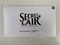MTG Secret Lair Goblin & Squabblin’ RAINBOW FOIL Edition - Factory Sealed - SLD - Image 1