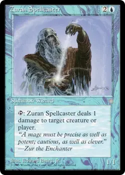 ZURAN SPELLCASTER x4 mtg NM/NM- Ice Age 4 Common - Image 1
