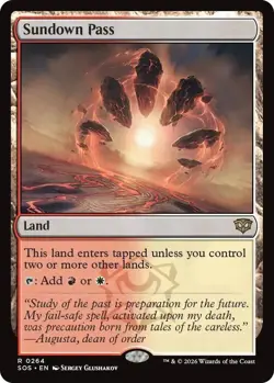 Sundown Pass - Secrets of Strixhaven (SOS) - Image 1