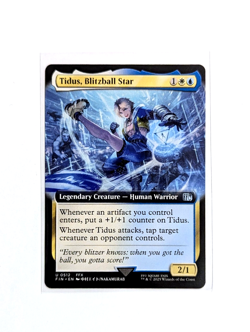 Tidus, Blitzball Star U 0512 Extended Art REGULAR FFX FIN MTG FINAL FANTASY - Image 1