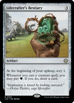 Lifecrafter's Bestiary 307 Commander: The Lost Caverns of Ixalan NM - Image 1