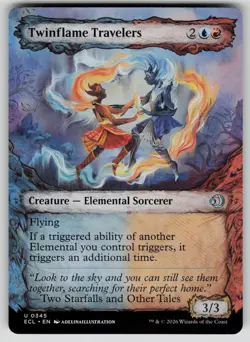 Twinflame Travelers (Showcase) Normal U Lorwyn Eclipsed 345 NM - Image 1