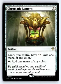 Chromatic Lantern 138 Rare Commander: Lorwyn Eclipsed Magic: The Gathering NM - Image 1