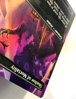 MTG Shadow of Mortality BORDERLESS FOIL Streets of New Capenna 287 NM - Image 5
