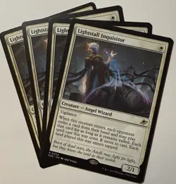 Lightstall Inquisitor X4 Magic: The Gathering MTG Edge Of Eternities Playset - Image 1