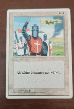 MTG Crusade 4th Edition Rare - Image 1