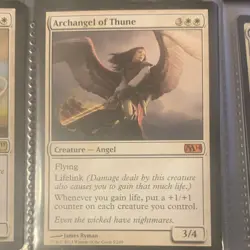 Wizards of the Coast MTG Archangel of Thune Mythic M14 5/249 White Regular - Image 1