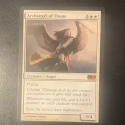 Wizards of the Coast MTG Archangel of Thune Mythic M14 5/249 White Regular - Image 2