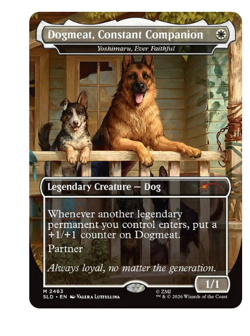 Dogmeat, Constant Companion - Yoshimaru, Ever Faithful Secret Lair MTG - Image 1