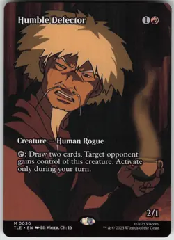 MTG Humble Defector Borderless NM Avatar: The Last Airbender: Eternal Magic 30 - Image 1