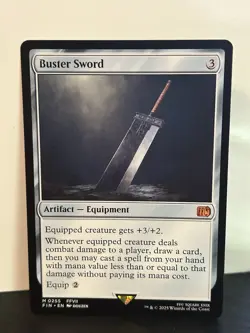 Buster Sword - Final Fantasy MTG 0255 FIN - Image 1