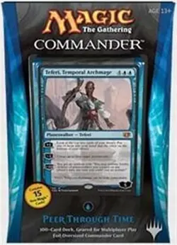 *Sealed Commander 2014: Peer Through Time (Blue)* Magic -Kid Icarus- - Image 1
