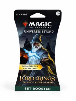 MTG LOTR Set Booster Pack Lot x4 Lord of the Rings Sealed Random Art - Image 2