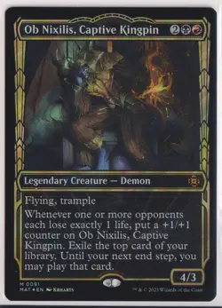 Ob Nixilis, Captive Kingpin (Showcase) March of the Machine: The Aftermath Foil - Image 1