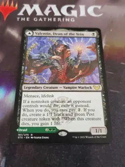 MTG. Valentin, Dean of the Vein. Strixhaven: School Of Mages. Nm - Image 1