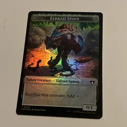 Eldrazi Spawn (0003) // Emblem - Ob Nixilis of the Black Oath (0052) Double-Side - Image 2