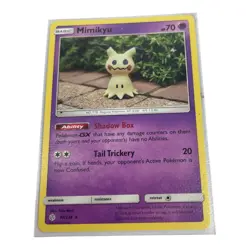 Pokemon Mimikyu 97/236 Cosmic Eclipse Rare Card Near Mint - Image 1