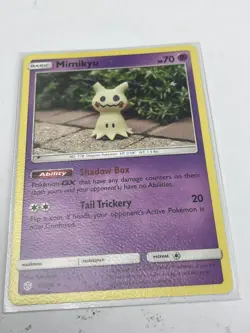 Pokemon Mimikyu 97/236 Cosmic Eclipse Rare Card Near Mint - Image 3